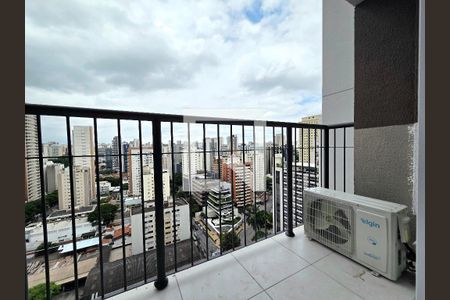 Varanda de apartamento à venda com 1 quarto, 25m² em Vila Olímpia, São Paulo