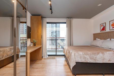 Studio de kitnet/studio para alugar com 1 quarto, 25m² em Jardim das Acacias, São Paulo