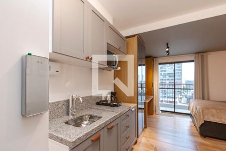Studio de kitnet/studio para alugar com 1 quarto, 25m² em Jardim das Acacias, São Paulo