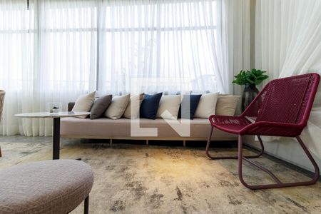 Área comum de kitnet/studio à venda com 1 quarto, 24m² em Brooklin, São Paulo