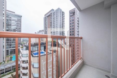 Varanda de kitnet/studio para alugar com 1 quarto, 24m² em Jardim das Acacias, São Paulo