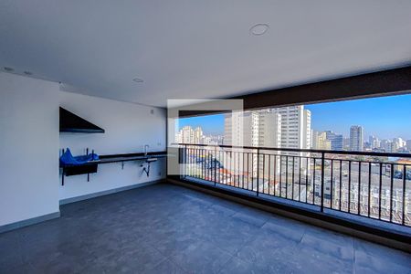 Varanda da Sala de apartamento à venda com 3 quartos, 129m² em Alto da Mooca, São Paulo