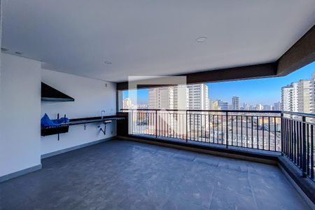 Varanda da Sala de apartamento à venda com 3 quartos, 129m² em Alto da Mooca, São Paulo