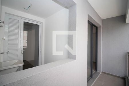 Varanda da Sala de apartamento para alugar com 1 quarto, 43m² em Vila Rosalia, Guarulhos