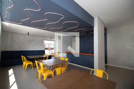 Área comum - Salão de festas de apartamento para alugar com 1 quarto, 43m² em Vila Rosalia, Guarulhos