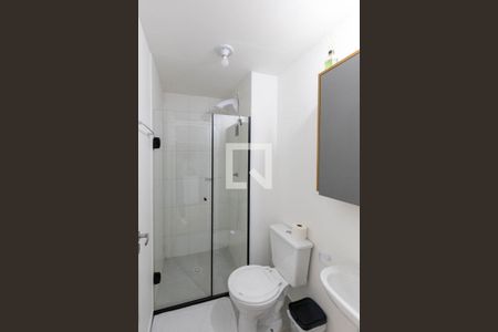 Banheiro de apartamento à venda com 1 quarto, 27m² em Centro Histórico de São Paulo, São Paulo