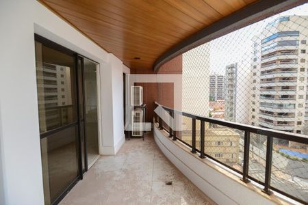 Sacada da Sala/Cozinha de apartamento para alugar com 4 quartos, 200m² em Centro, Ribeirão Preto