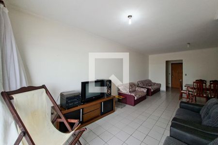 Sala de apartamento para alugar com 3 quartos, 105m² em Vila Assuncao, Praia Grande