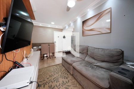 Sala/Cozinha de apartamento à venda com 2 quartos, 63m² em Vila Guilhermina, São Paulo