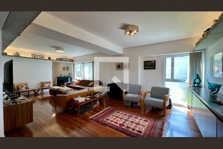 Sala de apartamento para alugar com 4 quartos, 162m² em Paraíso, São Paulo