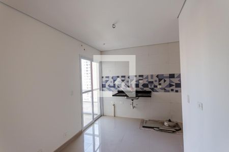 Cozinha de apartamento à venda com 2 quartos, 47m² em Vila Guiomar, Santo André