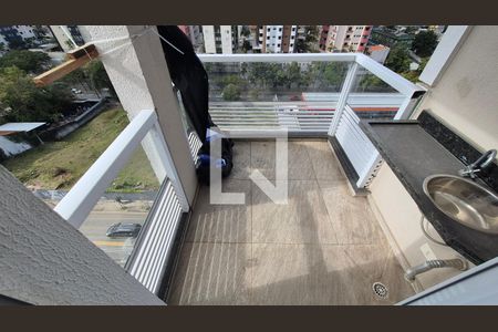 Sacada de apartamento à venda com 2 quartos, 40m² em Vila Guiomar, Santo André