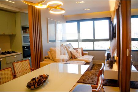 Sala/Cozinha de apartamento para alugar com 2 quartos, 72m² em Setor Marista, Goiânia