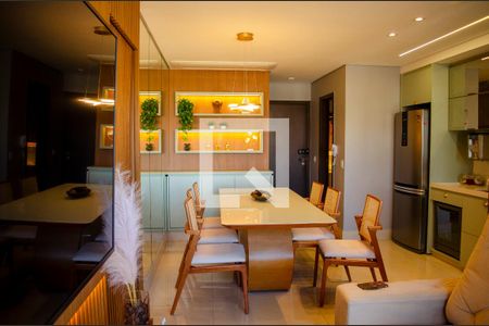 Sala/Cozinha de apartamento para alugar com 2 quartos, 72m² em Setor Marista, Goiânia