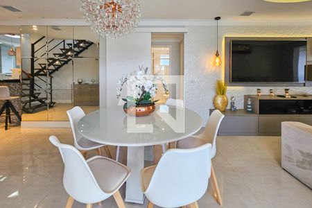 Sala de apartamento para alugar com 2 quartos, 196m² em Jardim Las Palmas, Guarujá