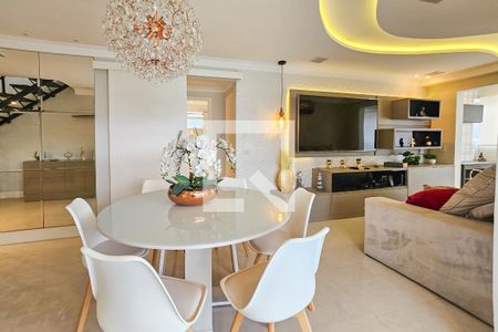 Sala de apartamento para alugar com 2 quartos, 196m² em Jardim Las Palmas, Guarujá