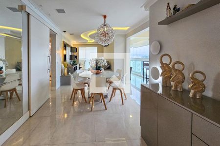 Sala de apartamento para alugar com 2 quartos, 196m² em Jardim Las Palmas, Guarujá