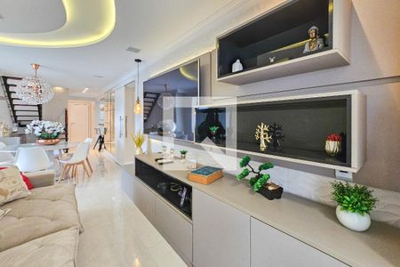 Sala de apartamento para alugar com 2 quartos, 196m² em Jardim Las Palmas, Guarujá