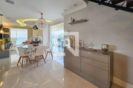 Sala de apartamento para alugar com 2 quartos, 196m² em Jardim Las Palmas, Guarujá