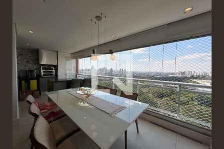 Varanda Gourmet de apartamento à venda com 4 quartos, 113m² em Várzea da Barra Funda, São Paulo