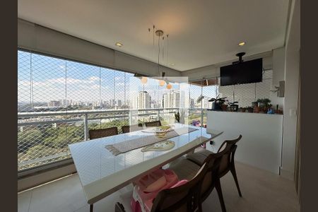 Varanda Gourmet de apartamento à venda com 4 quartos, 113m² em Várzea da Barra Funda, São Paulo