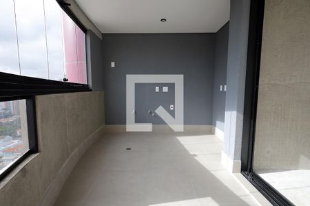 Sacada Área Gourmet de apartamento à venda com 2 quartos, 88m² em Jardim, Santo André
