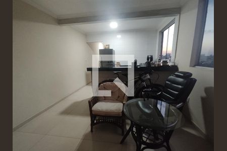 Sala de apartamento à venda com 2 quartos, 57m² em Linda Vista, Contagem