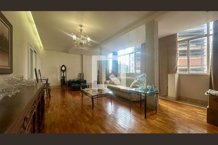 Sala  de apartamento à venda com 5 quartos, 350m² em Centro, Belo Horizonte
