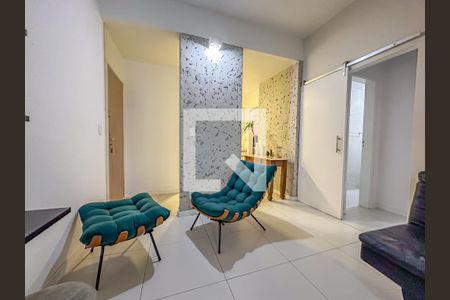 Sala de apartamento à venda com 2 quartos, 63m² em Botafogo, Rio de Janeiro