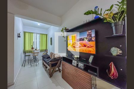 Sala de apartamento à venda com 2 quartos, 63m² em Botafogo, Rio de Janeiro