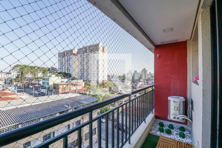Varanda de apartamento à venda com 2 quartos, 49m² em Vila Amalia (zona Norte), São Paulo