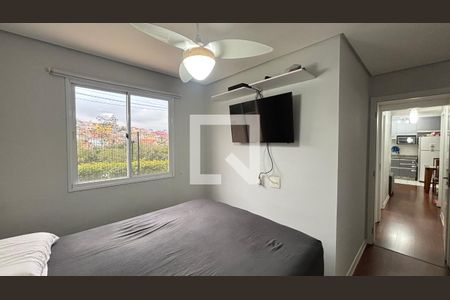 Suite de apartamento à venda com 3 quartos, 84m² em Parque Sao Vicente, Santo André