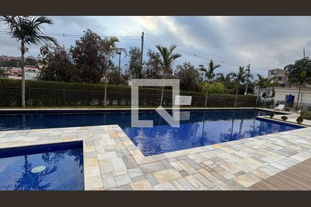 Piscina de apartamento à venda com 3 quartos, 84m² em Parque Sao Vicente, Santo André