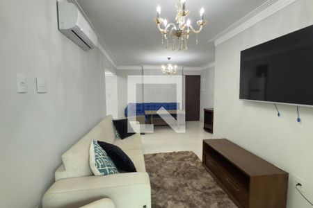 Sala de apartamento para alugar com 2 quartos, 90m² em Vila Caiçara, Praia Grande
