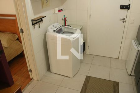 Sala/Cozinha de apartamento à venda com 1 quarto, 40m² em Bom Retiro, São Paulo