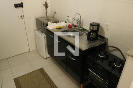 Sala/Cozinha de apartamento à venda com 1 quarto, 40m² em Bom Retiro, São Paulo