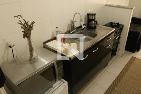 Sala/Cozinha de apartamento à venda com 1 quarto, 40m² em Bom Retiro, São Paulo