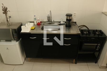 Sala/Cozinha de apartamento à venda com 1 quarto, 40m² em Bom Retiro, São Paulo