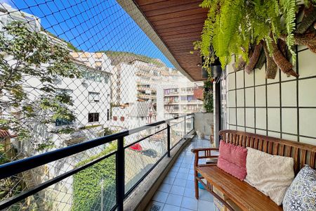 Varanda de apartamento à venda com 3 quartos, 127m² em Lagoa, Rio de Janeiro