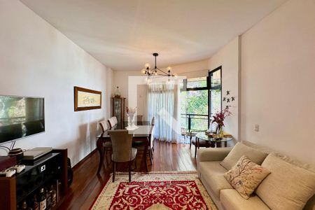 Sala de apartamento à venda com 3 quartos, 127m² em Lagoa, Rio de Janeiro