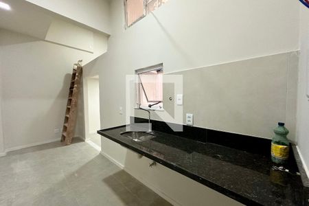 Cozinha de kitnet/studio para alugar com 1 quarto, 59m² em Lapa, Rio de Janeiro