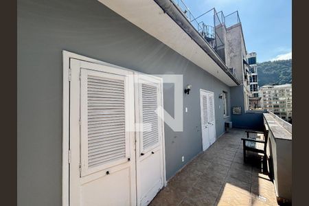 Varanda da Sala de apartamento para alugar com 4 quartos, 148m² em Copacabana, Rio de Janeiro