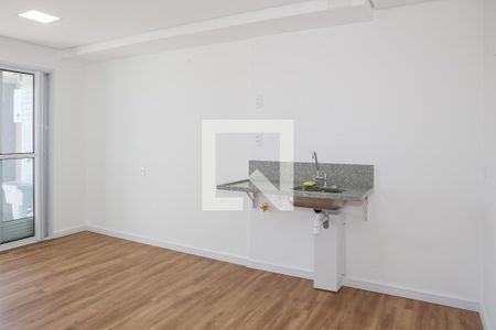 Sala e Cozinha de apartamento para alugar com 2 quartos, 41m² em Lapa, São Paulo