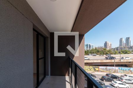 Sacada de apartamento à venda com 1 quarto, 33m² em Vila Olímpia, São Paulo