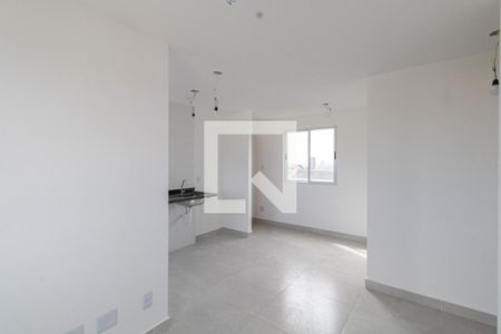 Sala/Cozinha de apartamento à venda com 2 quartos, 40m² em Parque Sonia, São Paulo