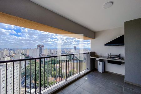 Varanda da Sala de apartamento à venda com 3 quartos, 83m² em Alto da Mooca, São Paulo