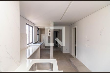 Sala/Cozinha de apartamento à venda com 2 quartos, 66m² em Cidade Nova, Belo Horizonte