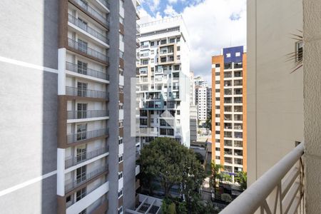 Varanda de apartamento à venda com 1 quarto, 54m² em Pompeia, São Paulo