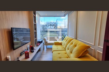 Sala de apartamento para alugar com 3 quartos, 69m² em Cerâmica, São Caetano do Sul