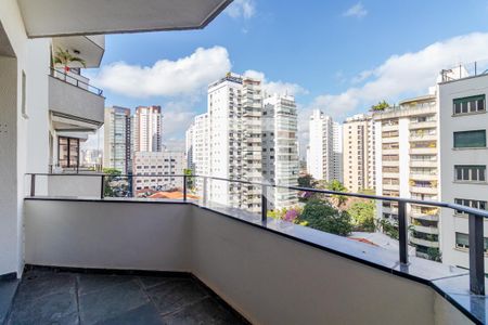 Varanda da Sala de apartamento à venda com 4 quartos, 250m² em Paraíso, São Paulo
